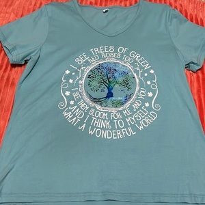 New, Blue T-Shirt